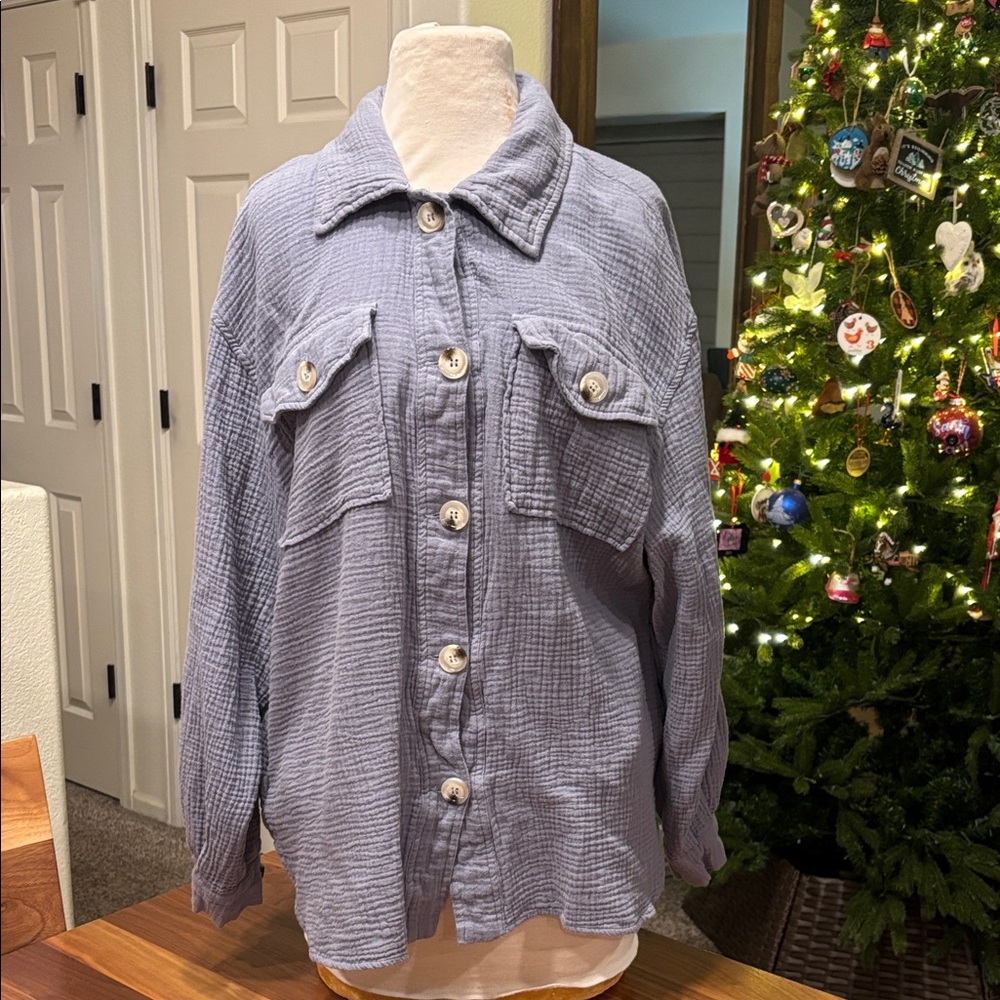 Fantastic Fawn Light Blue Button-Down Shirt